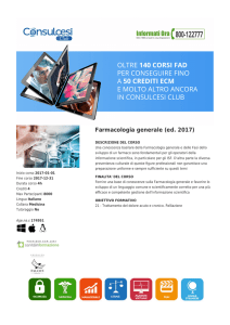 Farmacologia generale (ed. 2017)