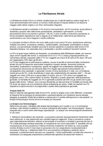 La Fibrillazione Atriale