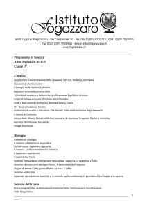 Scienze IV