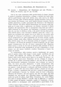 W. JAEGER, Demosthenes, der Stnatsmcrl?