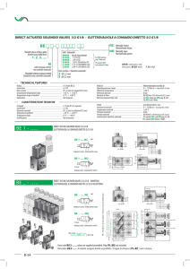 technical feature - Vesta Automation Srl