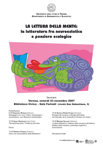 La Lettura deLLa mente - Università degli Studi di Verona