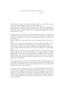Il lavoro poetico consiste nel volgersi all`essenza delle cose, quella