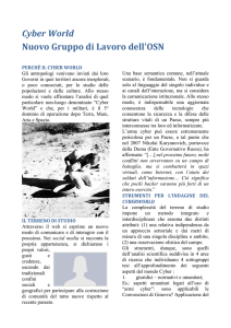 Gruppo di Lavoro sul - Ministero della Difesa