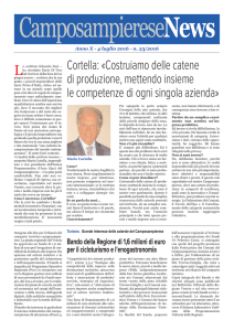 Cortella: «Costruiamo delle catene di produzione, mettendo insieme