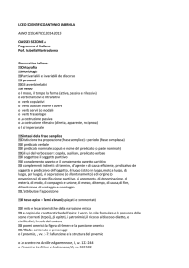 LICEO SCIENTIFICO ANTONIO LABRIOLA ANNO SCOLASTICO