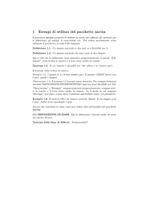 Risultato finale