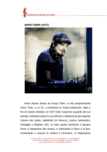 Biografia Amos Tobin