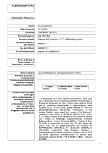 curriculum vitae