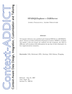 SPARQLExplorer e D2RServer