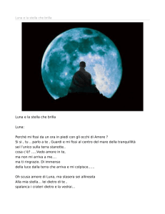 Luna e la stella che brilla