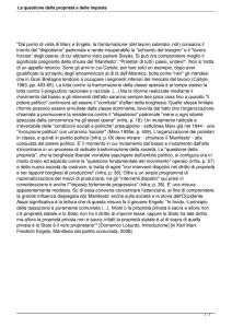 La questione della proprietà e delle imposte