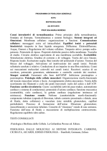 Fisiologia Generale