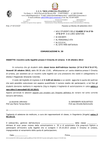 I. I. S. “ROLANDO DA PIAZZOLA”