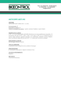 anticorpi anti hiv