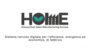 Sistema nervoso digitale per l`efficienza, energetica ed economica