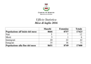 Ufficio Statistica