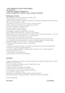 GeoStoria - Liceo Scientifico Statale Ruffini Viterbo
