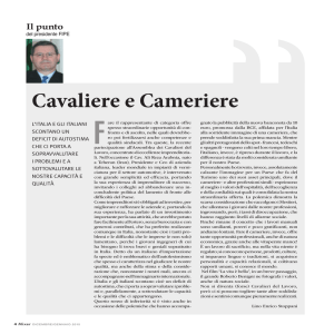 Cavaliere e Cameriere