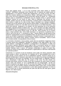 Forse sarà capitato anche a voi di aver incontrato sulla vostra strada