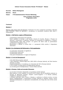 programma storia 4b afm