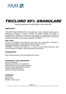 tricloro 90% granulare