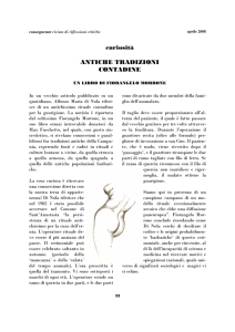 curiosità ANTICHE TRADIZIONI CONTADINE