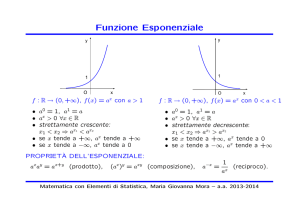 Lezione 8 - Dipartimento di Matematica