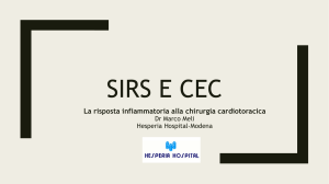 SIRS e Cardiopulmonary By Pass: come