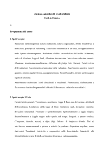 Chimica Analitica II e Laboratorio