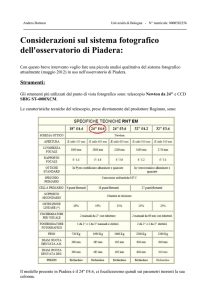 Sistema fotografico Piadera