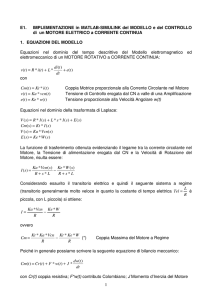 esercitazioni matlab-simulink