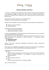 dissecazione aortica