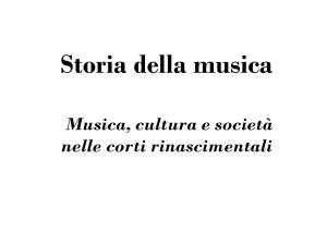 Storia della musica moderna e contemporanea