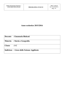 LICEO CLASSICO - Istituto di Istruzione Superiore