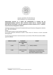 graduatoria area statistico-informatica generale