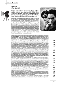 Matrix - Cinema e scuola