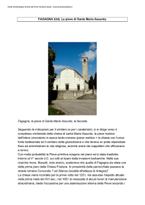 FAGAGNA (Ud). La pieve di Santa Maria Assunta.