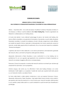 Comunicato Stampa (PDF 0.2 MB)