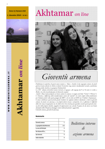 Anno XI num 232 - Comunità Armena di Roma