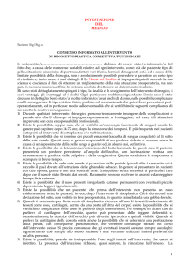 Consenso informato alla rinoplastica