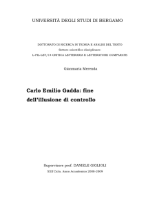 fine dell`illusione di controllo