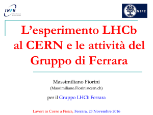 Lavori in corso a Fisica - 23 Novembre 2016.pptx - INFN