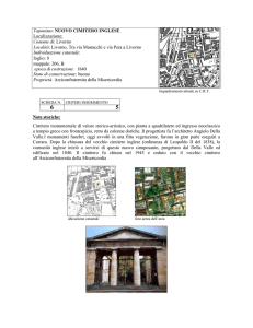 nuovo cimitero inglese - Livorno