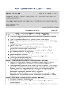Piano di lavoro - IPSIA " L. Battista Alberti "