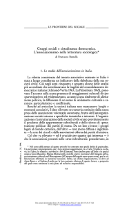 Gruppi sociali e cittadinanza democratica. L