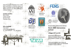 Locandina - Dipartimento di Filosofia e Scienze dell`Educazione
