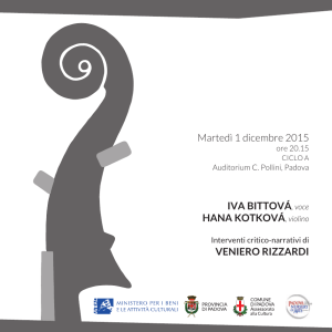 CONCERTO 05.04 - Amici della Musica PADOVA