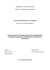 UNIVERSITA` DEGLI STUDI DI PISA FACOLTA` DI MEDICINA