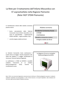 La Rete per il trattamento dell`Infarto Miocardico